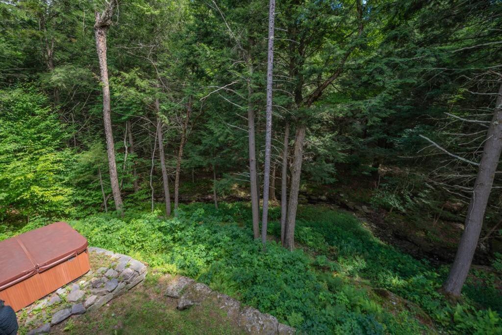 Luxe Log Cabin With Hot Tub/Spa/Steam Room! Wilmington Luaran gambar